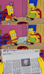 Y tú que hiciste hoy? Bart Meme Generator