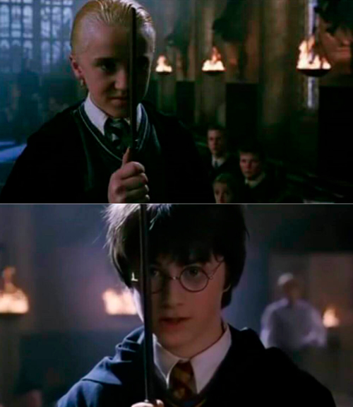 ¿Asustado, Potter? ¿Asustado, Potter?