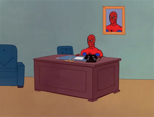 Escritorio de Spiderman Escritorio de Spiderman