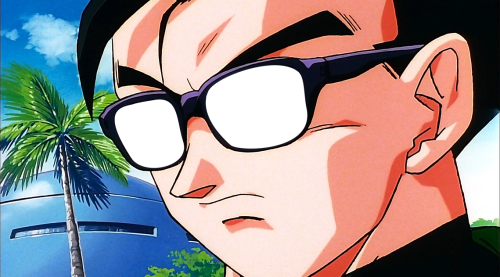 Gohan con gafas Gohan con gafas