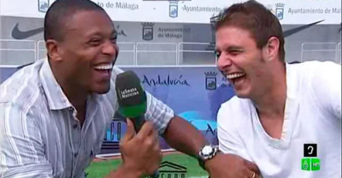 No se ni coger la raqueta "Hulio"