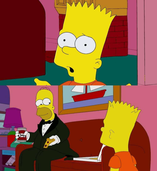 ¿Por qué tan elegante Homero?