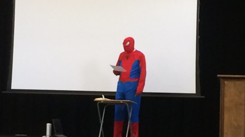 Presentación de Spider-Man Presentación de Spider-Man