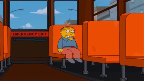 Ralph Wiggum en peligro Ralph Wiggum en peligro