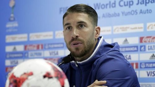 Sergio Ramos Pensando