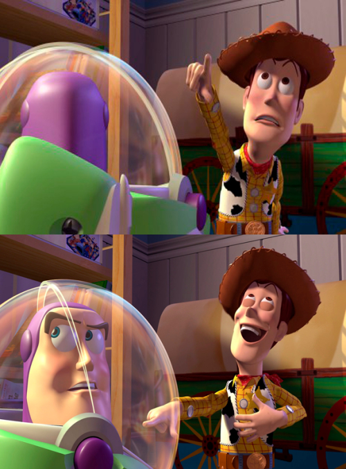 Toy Story Mira un Extraterrestre