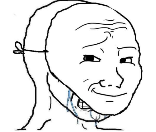 Wojak llorando por dentro Wojak llorando por dentro