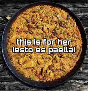 Esto es paella