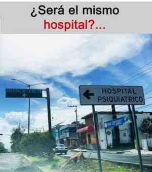 ¿Será el mismo hospital?