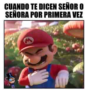 Cuando te dicen señor o señora por primera vez