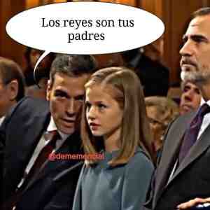 Los reyes son tus padres