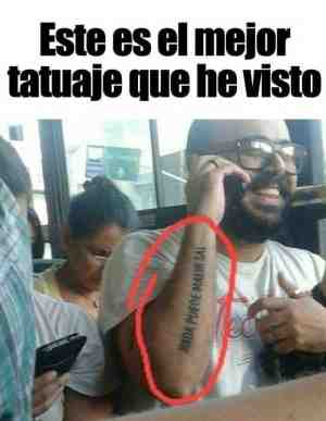 Este es el mejor tatuaje que he visto 