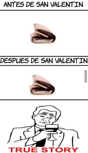 Antes y después de San Valentín