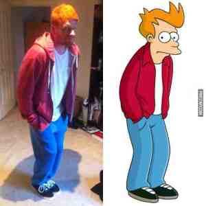 Parecidos razonables: Fry Futurama