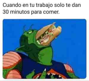 Cuando en tu trabajo solo te dan 30 minutos para comer