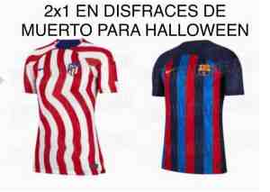 2x1 en disfraces de muerto para Halloween