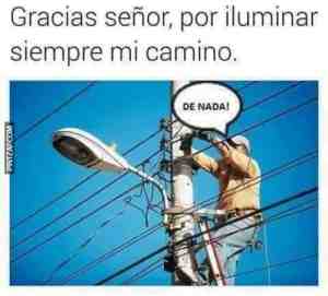 Gracias señor por iluminarme siempre mi camino