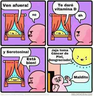 Ven afuera te daré vitamina D
