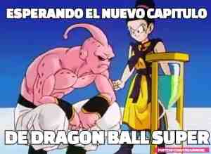 Esperando el nuevo capitulo de Dragon Ball Super