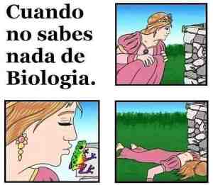 Cuando no sabes nada de biología