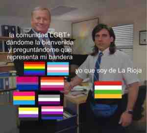 La comunidad LGBT+ preguntándome que representa mi bandera