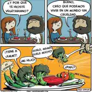 ¿Y por qué te hiciste vegetariano?