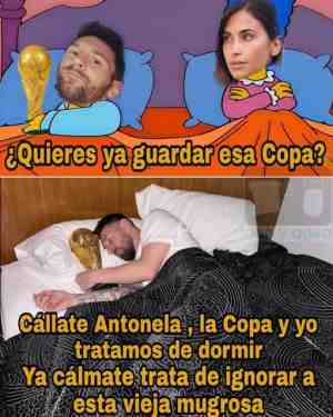 ¿Quieres ya guardar esa copa?