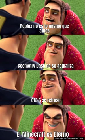 EL MINECRAFT ES ETERNO