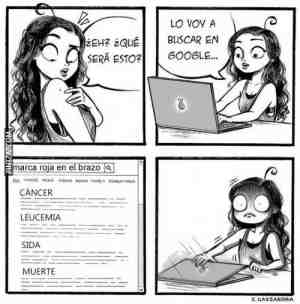 Cuando buscas algo en Google