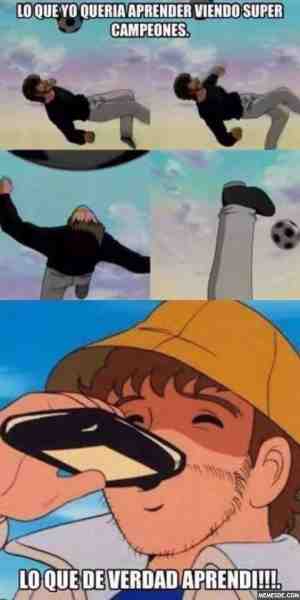 Lo que yo quería aprender viendo super campeones