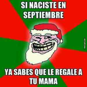 Si naciste en Septiembre... Ya sabes que le regaló Papa Noel a tu Mamá