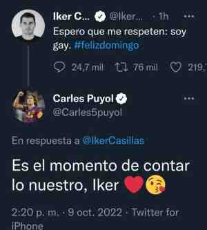 Hackean la cuenta de Iker Casillas y Puyol responde a un tweet