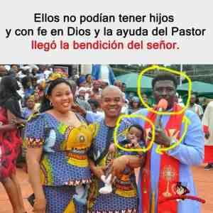 Ellos no podían tener hijos y con fe en Dios y la ayuda del pastor llegó la bendición del señor