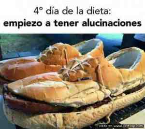 4º Día de la dieta: empiezo a tener alucinaciones