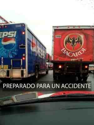 Preparado para un accidente