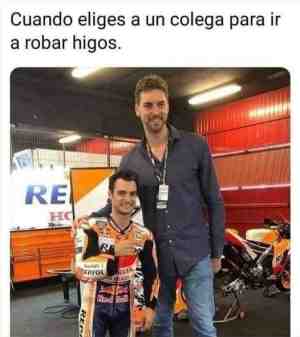 Cuando eliges a un colega para ir a robar higos