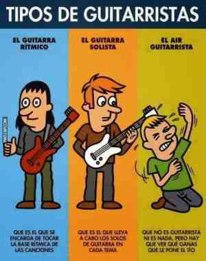 Tipos de guitarristas