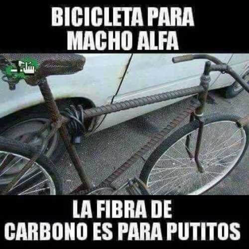 Bicicleta para macho alfa