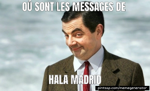 Mr Bean Hala Madrid