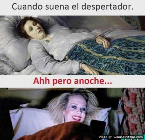 Cuando suena el despertador