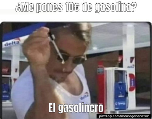 El precio de la gasolina