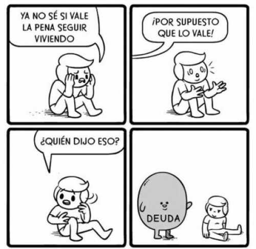 No sé si vale la pena seguir viviendo...