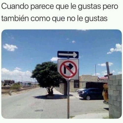 Cuando parece que le gustas pero también que no le gustas