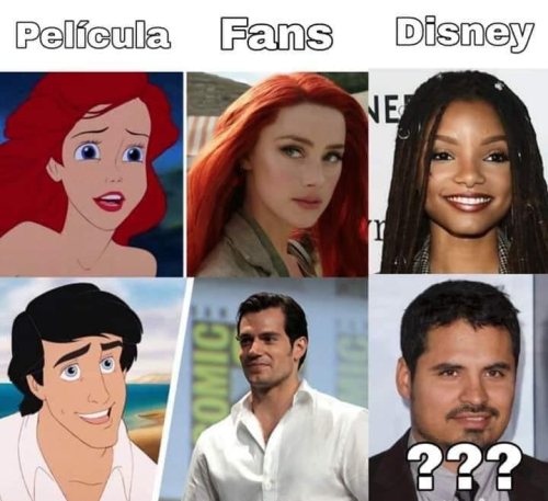 La sirenita según Disney