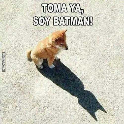 Toma ya, soy Batman!
