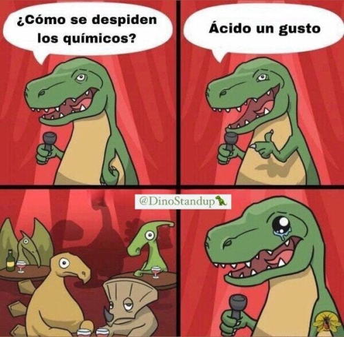 ¿Cómo se despiden los químicos?