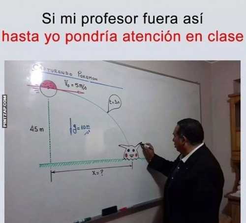 Si mi profesor fuera así