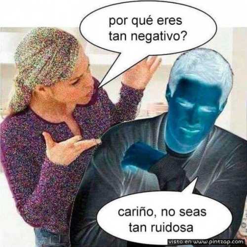 ¿Por que eres tan negativo?