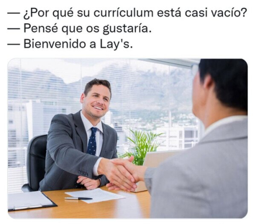 ¿Por qué su currículum está casi vacío?