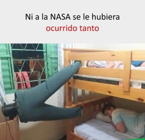 Ni a la NASA se le hubiera ocurrido tanto